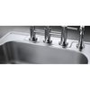 Gourmetier GKTD33226 Drop-in Double Bowl Kitchen Sink, Brushed GKTD33226